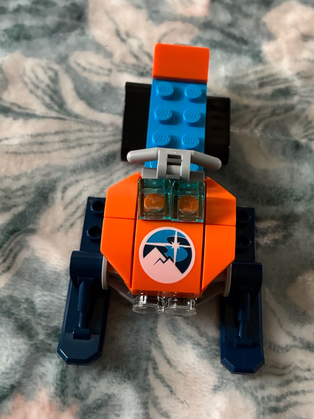 Lego Antarctica snowmobile